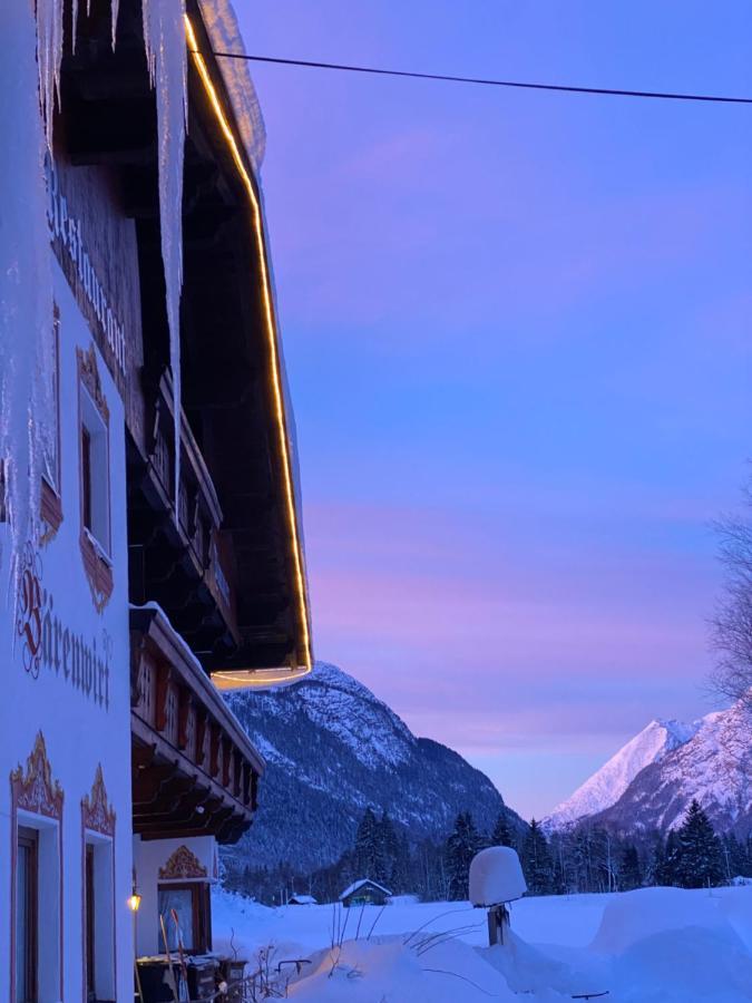 Baerenwirt Apartment Mittenwald Exterior photo
